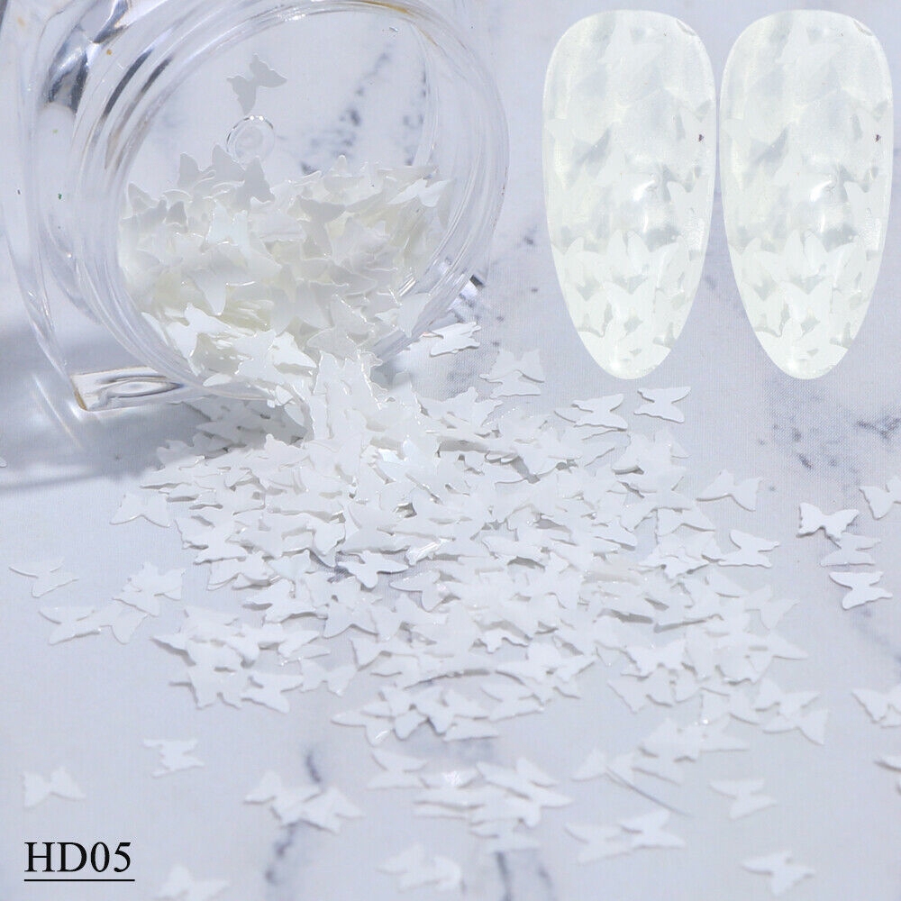 Kim Tuyến Trang Trí Móng Tay Hình Con Bướm 3D