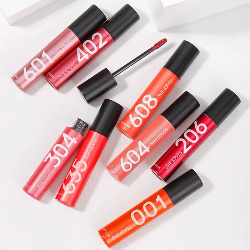 SON KEM SHE LOVES COLOUR PASSWORD MIST LIP GLOSS HIỆU ỨNG CĂNG BÓNG