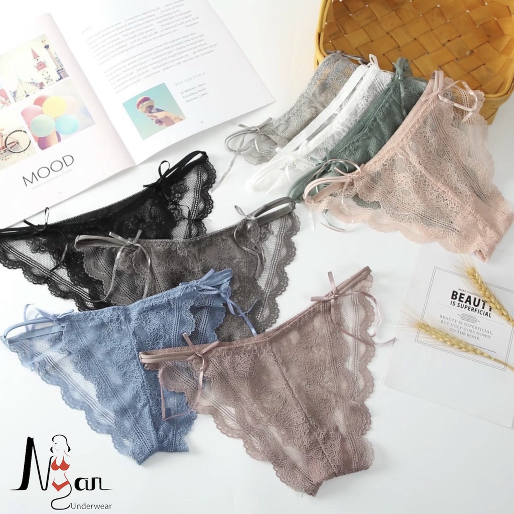 Quần lót nữ chất ren sexy - NGAN HOUSE - CHUYÊN ĐỒ LÓT