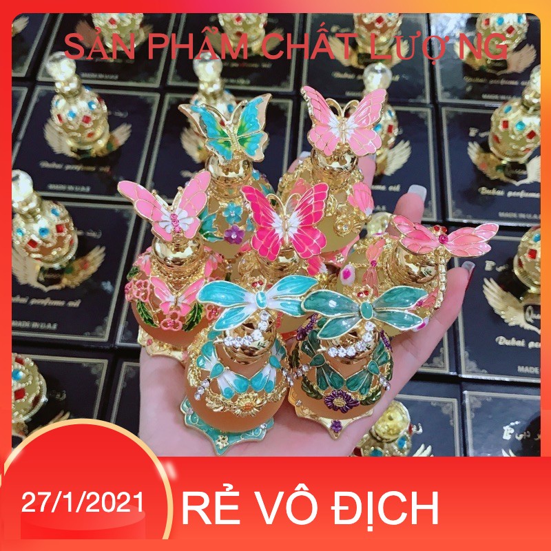 [Chính Hãng] Tinh Dầu DUBAI CÁC MẪU CHUỒN CHUỒN THIẾT KẾ