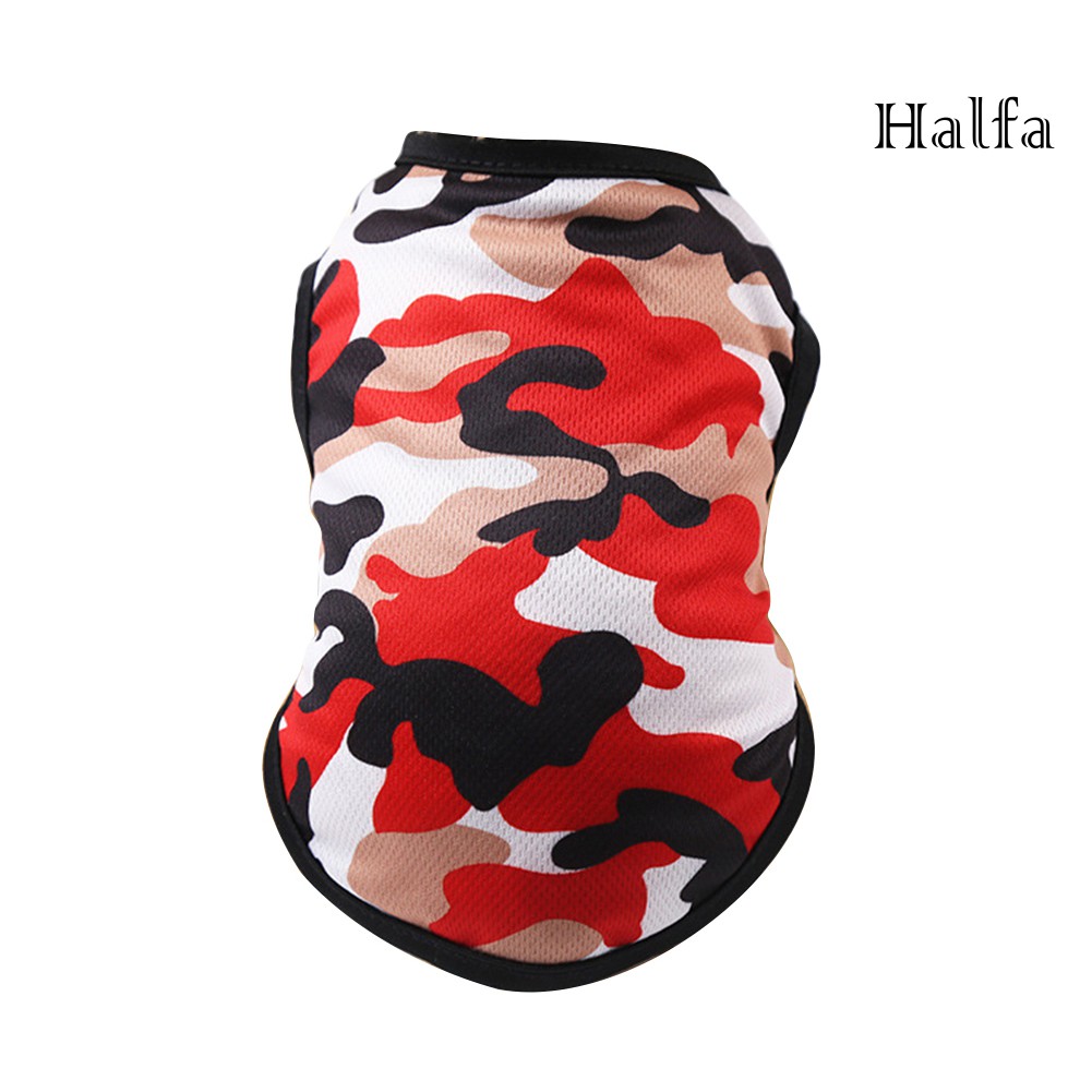 Áo Cotton Rằn Ri Cho Thú Cưng