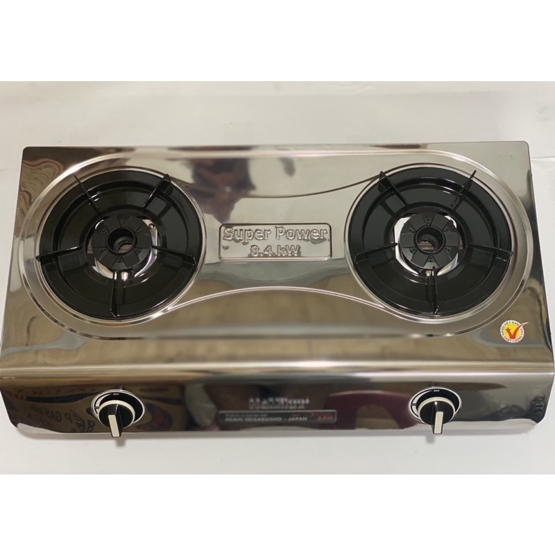 Bếp Ga Đôi Namilux-DL2163APS-Ngọn Lửa Xanh-Hàng Chính Hãng