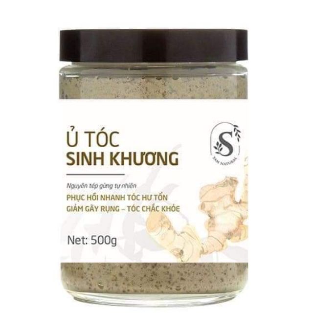 Ủ tóc Sinh Khương Sam Natura