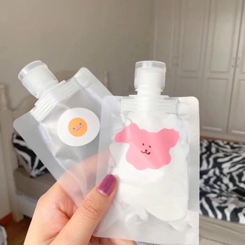 Sét 3 Chai chiết mỹ phẩm 30ml/ 50ml/100ml dầu gội,sữa tắm FREESHIPTúi chiết mỹ phẩm du lịch mini chống nước