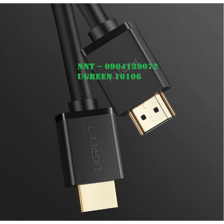 Cáp HDMI dài 1m cao cấp hỗ trợ Ethernet + 4k 2k HD104 chính hãng Ugreen 10106