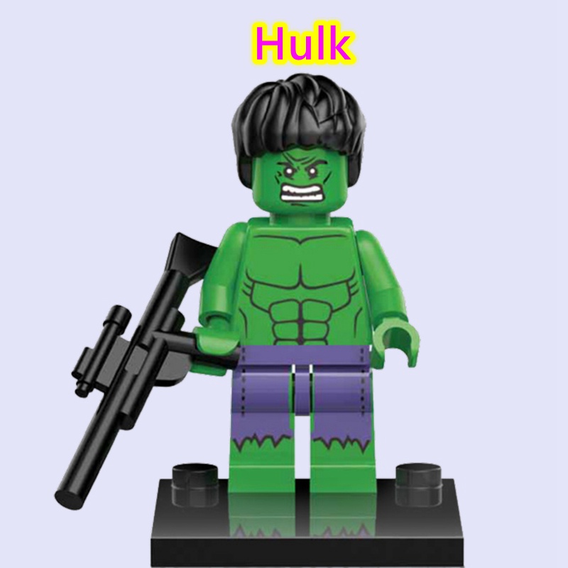 Mô Hình Đồ Chơi Lắp Ráp Nhân Vật Hulk Truyện Tranh Marvel