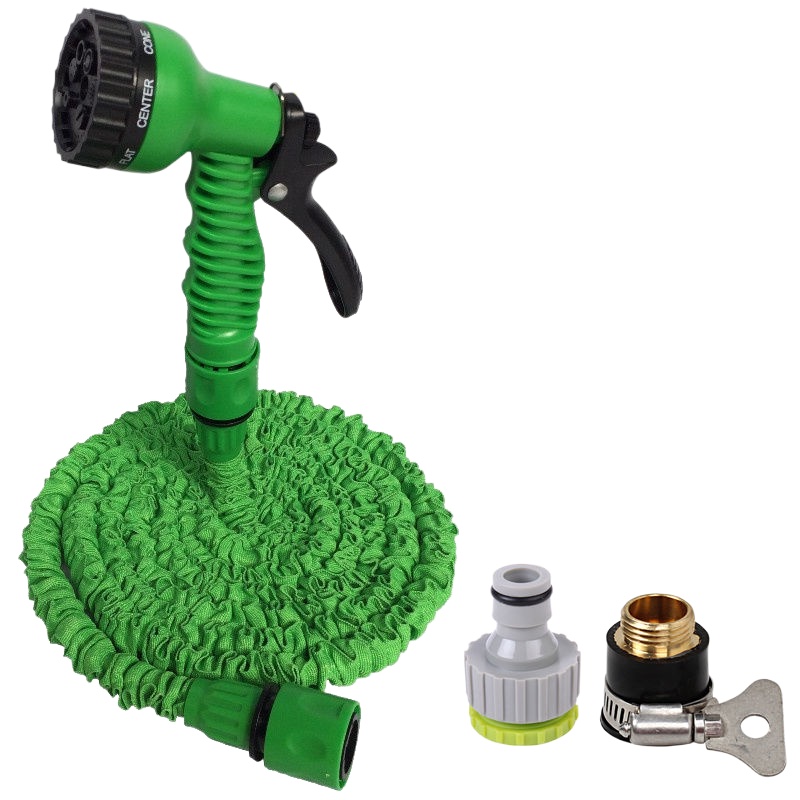 Bộ Súng Xịt Nước Rửa Xe Hơi Áp Suất Cao Bằng Nhựa Chống Đóng Băng Có Thể Thu Gọn
