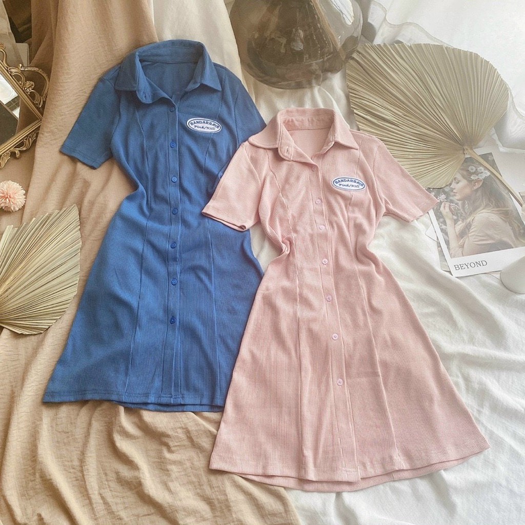 Đầm len gân cổ đức Basic cá tính Quảng Châu Phuonghangshop PHS1599 | BigBuy360 - bigbuy360.vn