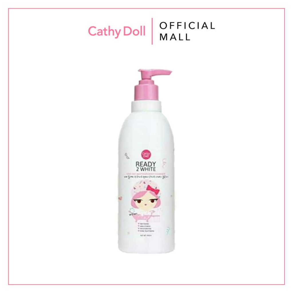 Sữa Tắm Trắng Da Cathy Doll Ready 2 White One Day Whitener Body Cleanser 500ML | BigBuy360 - bigbuy360.vn