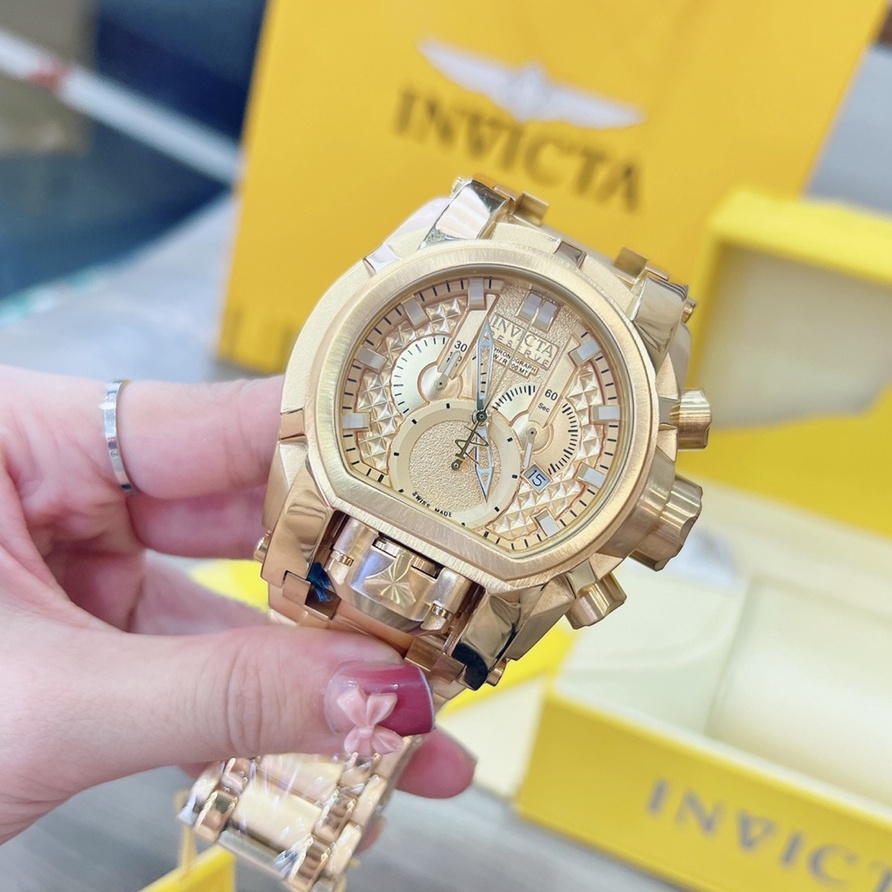 Đồng Hồ Nam Invicta Bolt Zeus 25207 Chronograph Size mặt đồng hồ 52mm