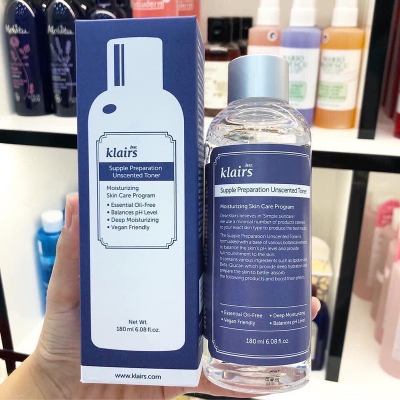 Toner Giảm Viêm, Dưỡng Ẩm KLAIRS - Hàng Chính Hãng