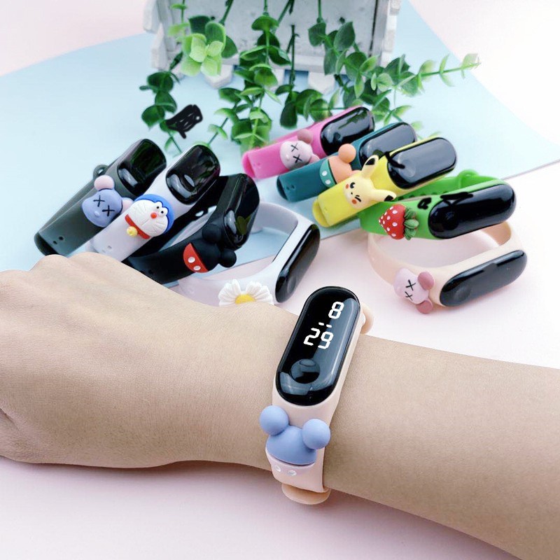 [Mã FASHIONXANH264 giảm 10K đơn 50K] Đồng hồ nữ PAGINI LED Chống nước nhẹ - TE01