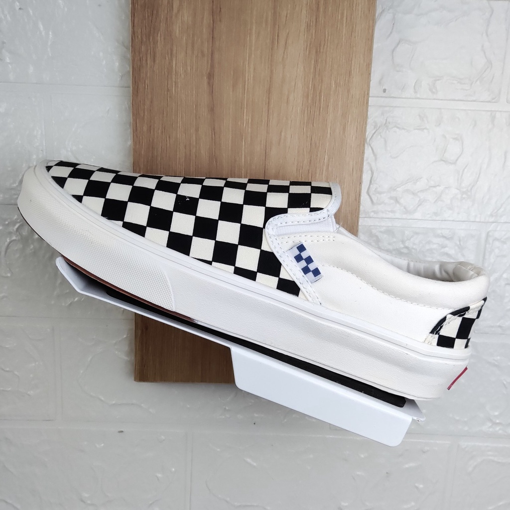 Giày Thể Thao Lười Caro, Slipon Caro Nam Nữ