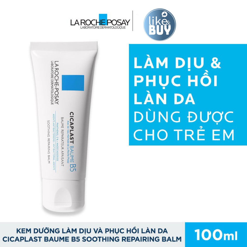 Kem B5 La Roche Posay, kem dưỡng ẩm cho da nhạy cảm loại 100ml - hàng nội địa LikeandBuy | BigBuy360 - bigbuy360.vn