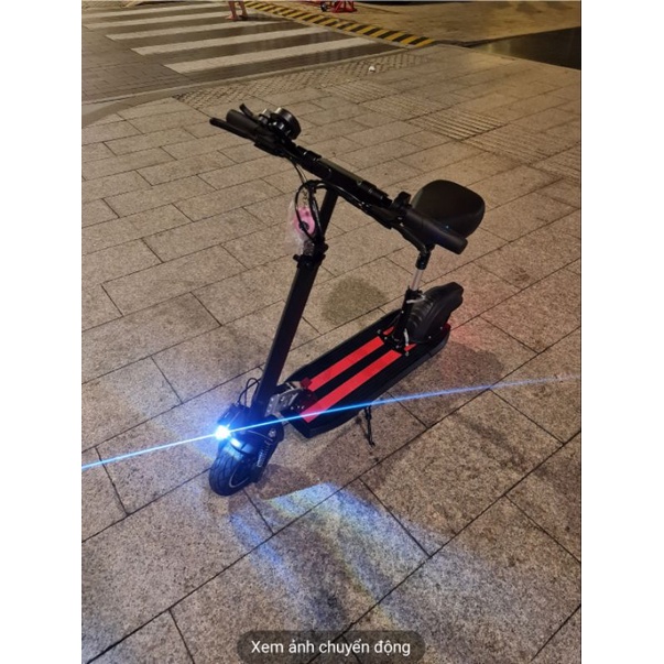 Xe điện Scooter cao cấp 150km/ sạc  & bản tiêu chuẩn 40km / sạc với màu đen sẵn sang trọng sơn tĩnh LTE  : 45-50km.