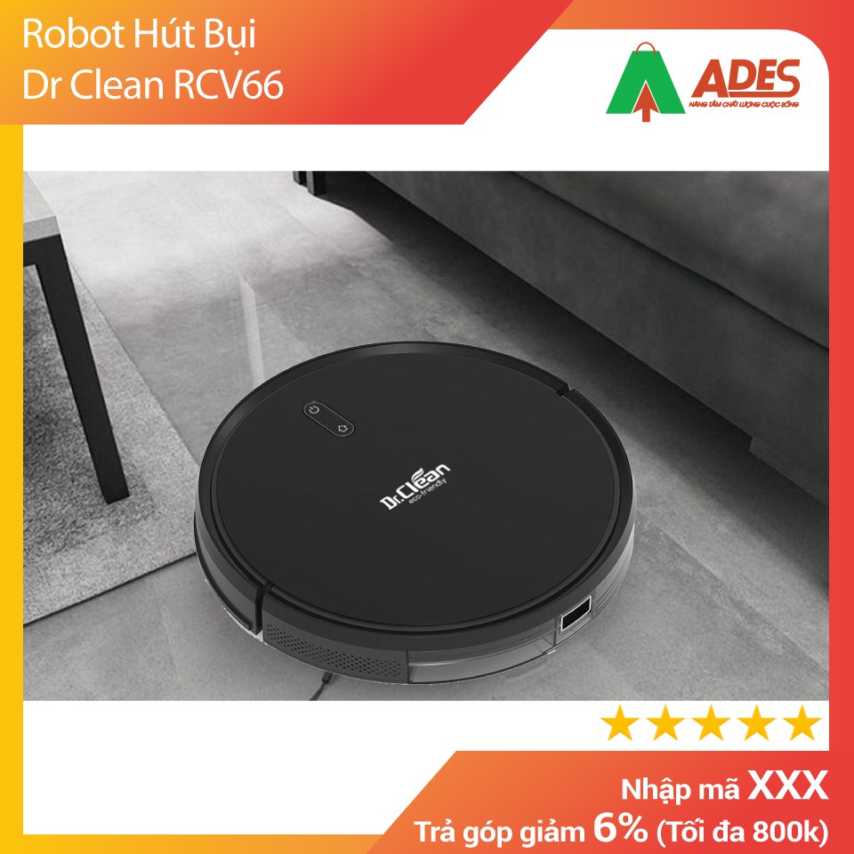 Robot Hút Bụi Dr Clean RCV66 | Sản Phẩm Mới 2020