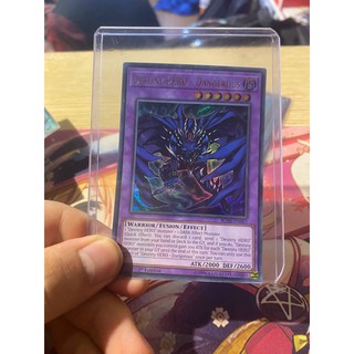 Lá bài thẻ bài Yugioh Destiny HERO Dangerous-Ultra Rare - Tặng bọc bài nhựa bảo quản