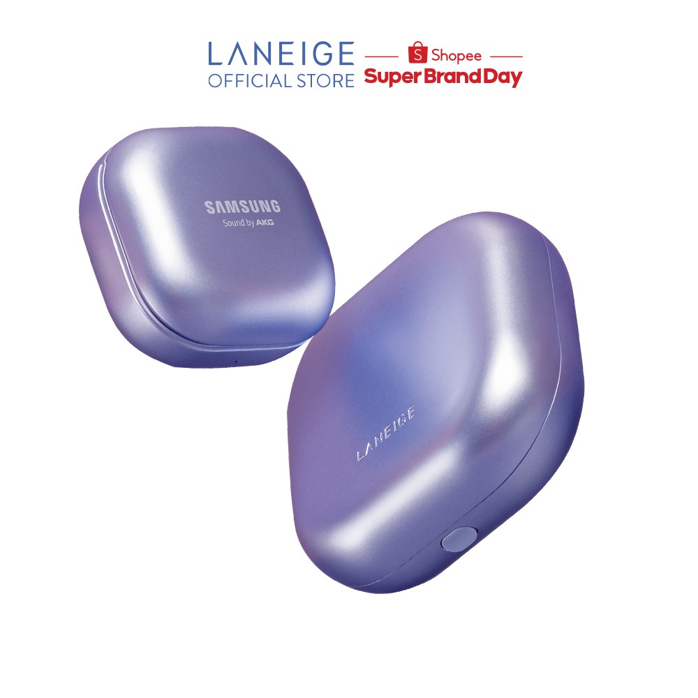 Bộ sản phẩm Tai nghe Samsung Galazy Buds Pro (R190) và phấn nước kiềm dấu Neo Cushion Violet 15g