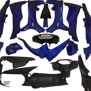 [MIỄN PHÍ BỘ TEM 3 LỚP] Bộ dàn áo nhựa ABS cao cấp màu XANH TÍM THAN xe JUPITER V -G668