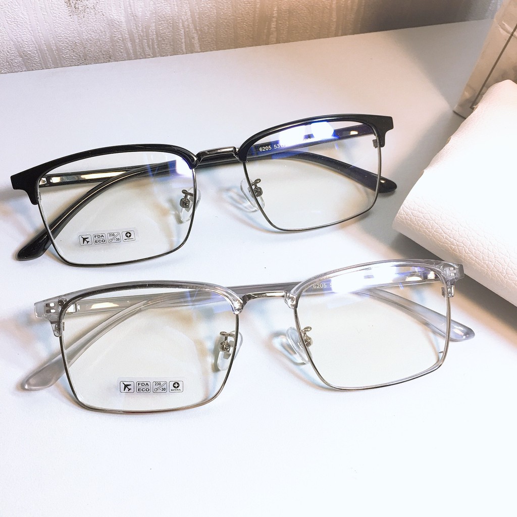 [Mã SKAMCLU7 giảm 10% cho đơn từ 0Đ] Gọng kính vuông 6205 nhận cắt mắt cận viễn loạn | BigBuy360 - bigbuy360.vn