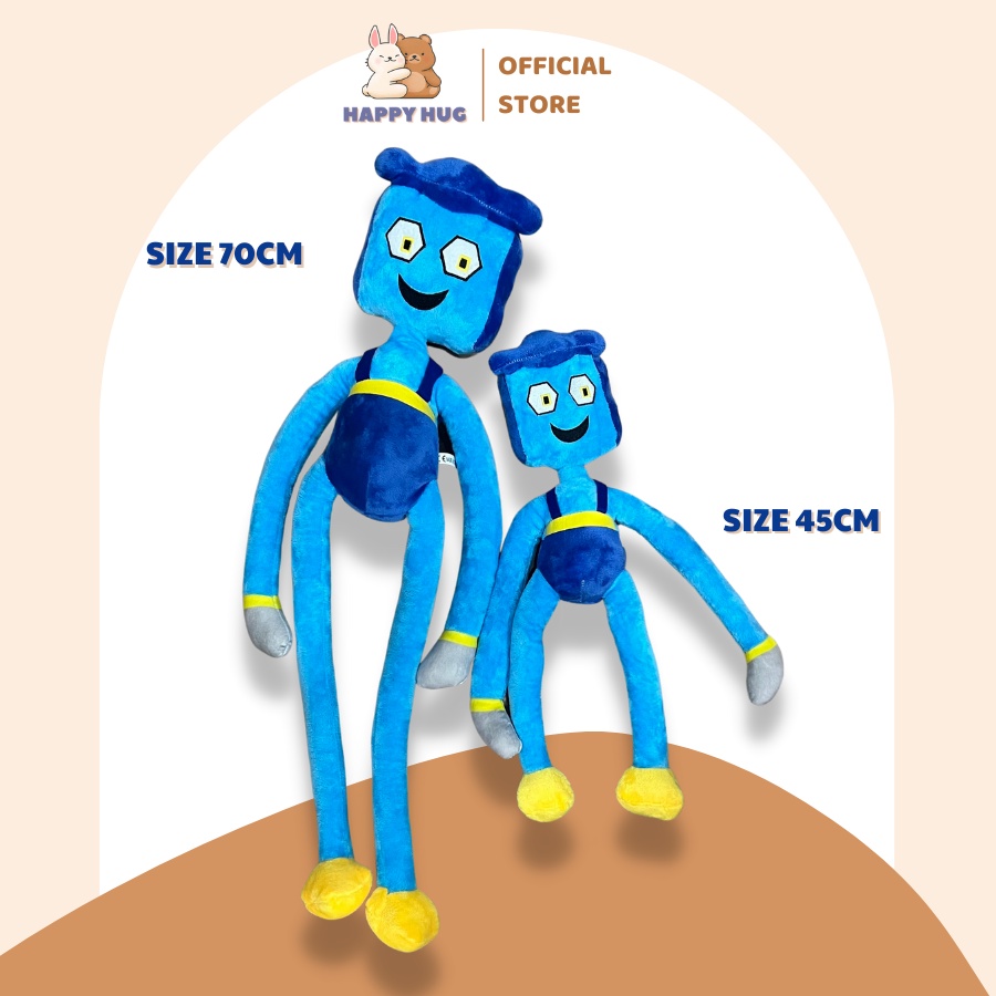 Daddy Long Legs nhân vật Game Poppy Playtime size 38-45-70cm loại đẹp, đồ chơi Huggy Wuggy nhồi bông cho bé - Happy Hug