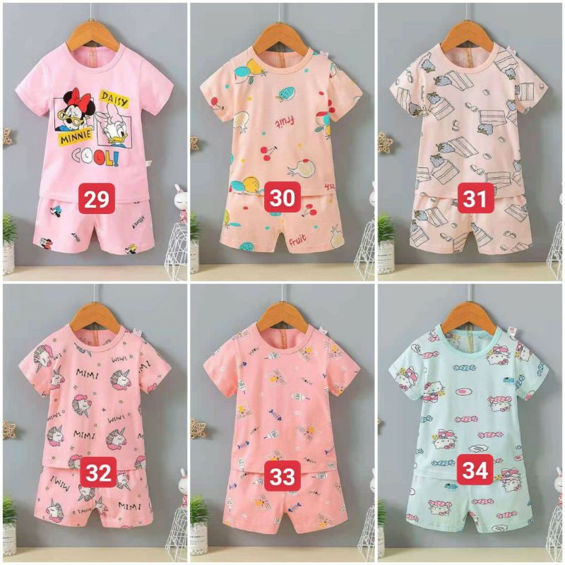 2.Bộ xuất hàn thun lạnh 💯 QCCC [16- 24kg] Bảng 2_Cộc tay_size nhỡ 💖