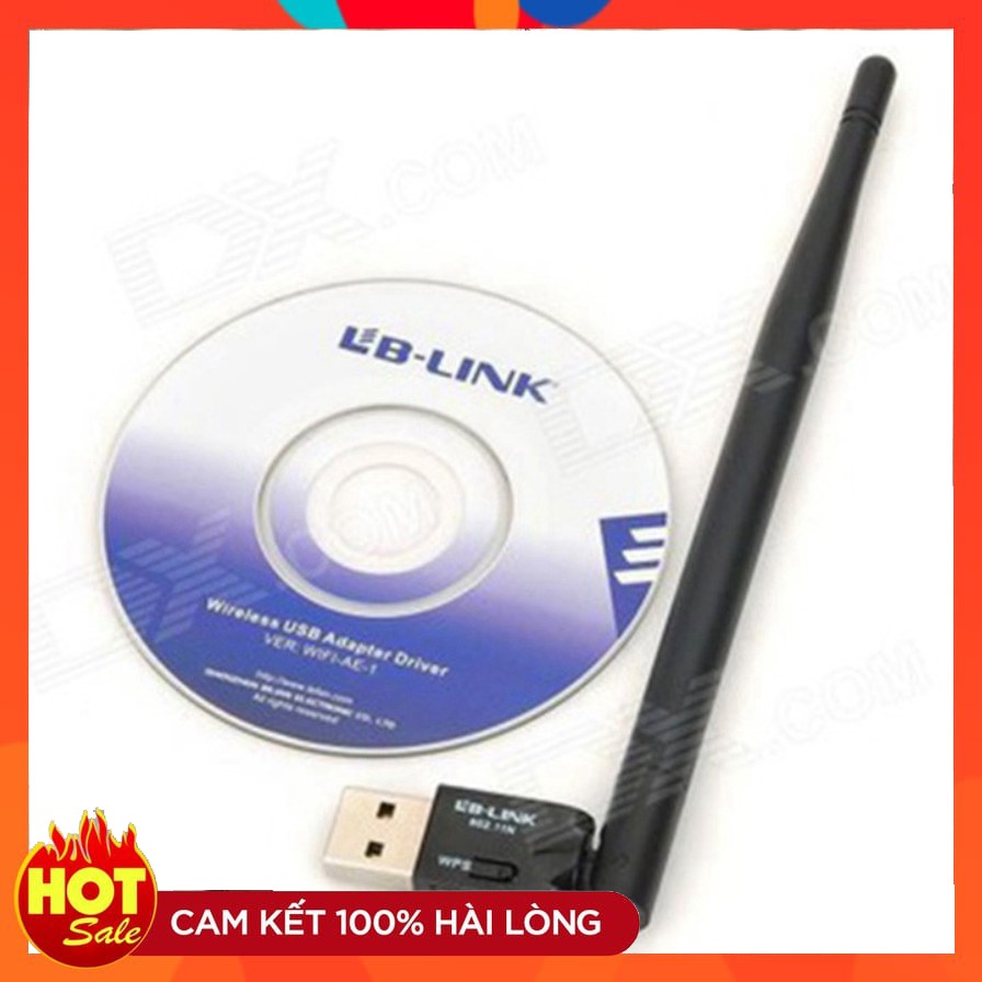 USB thu Wifi Lb-Link BL-LW05-AR5 tốc độc 150MB có râu I | WebRaoVat - webraovat.net.vn