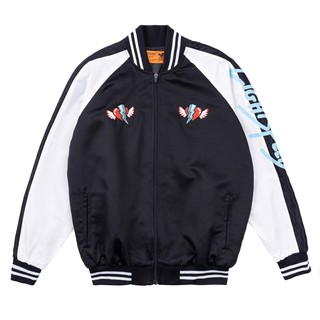 Áo Bomber Jacket BAD HABITS LIGHTSPEED LOVE full tag