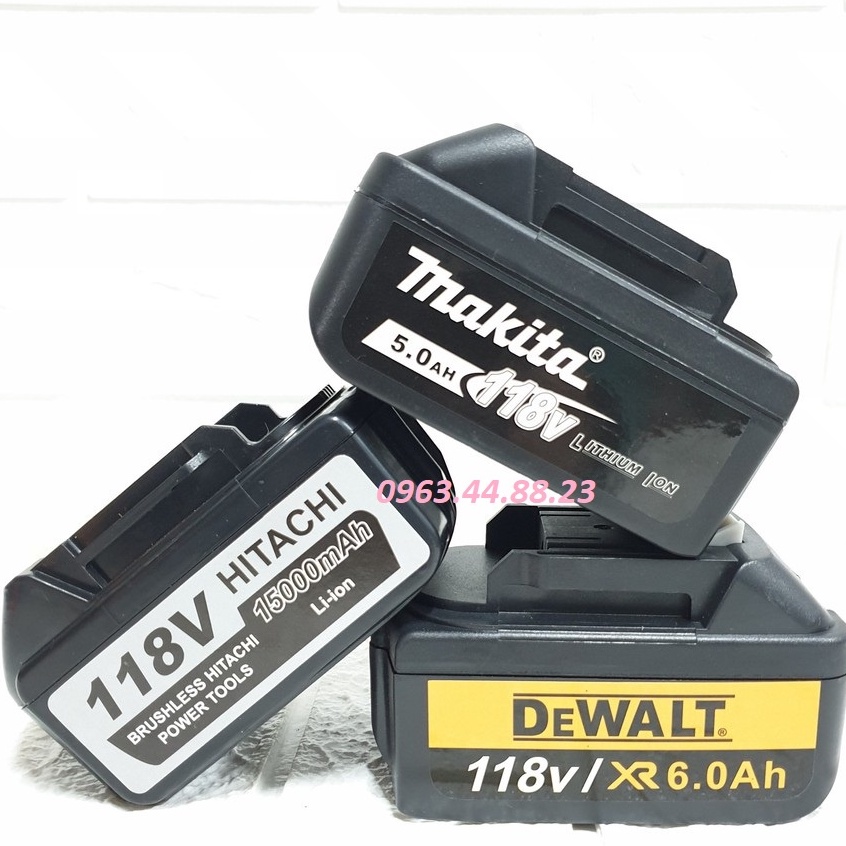 Pin máy siết bulong 10 cell dùng cho máy mài pin - máy khoan pin