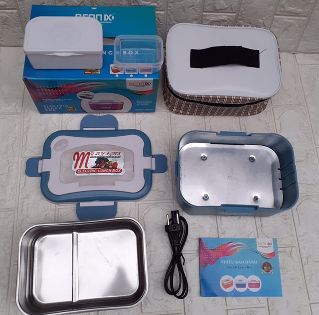 Hộp cơm văn phòng-Hộp cơm cắm điện thái lan chính hãng