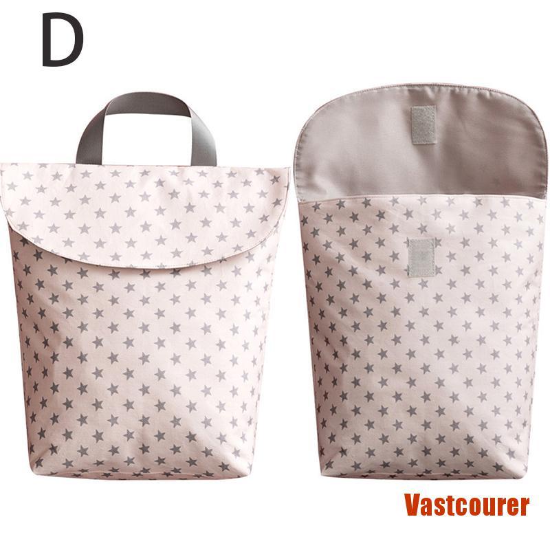 VAcour Packages Mini Waterproof Wet Dry Bag for Baby Infant Cloth Diaper Pouch Reu