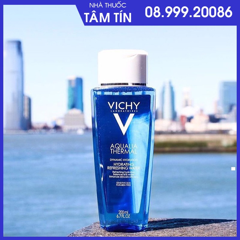 Nước Cân Bằng Dạng Tinh Chất Làm Săn Da, Giải Độc Tố Vichy Aqualia Thermal 200ml