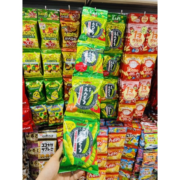 Snack Bim Bim Bánh Ăn Dặm Calbee Cho Bé  Nhật Bản