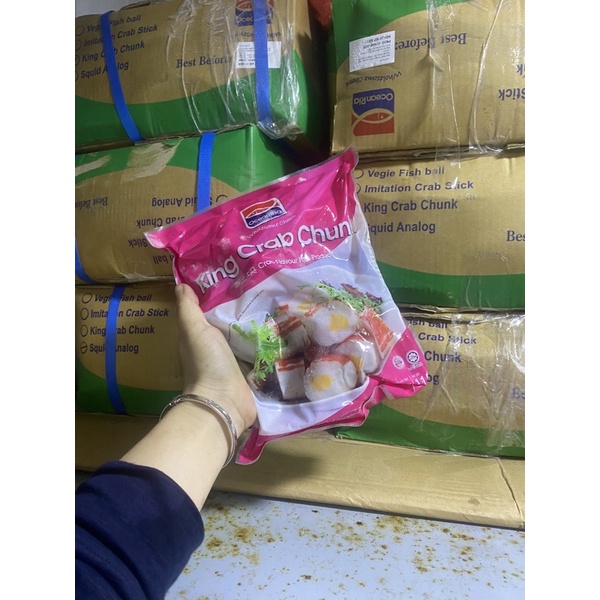 VIÊN CUA HOÀNG ĐẾ 500GR  _ XIÊN QUE MALAY_GIÁ SỈ