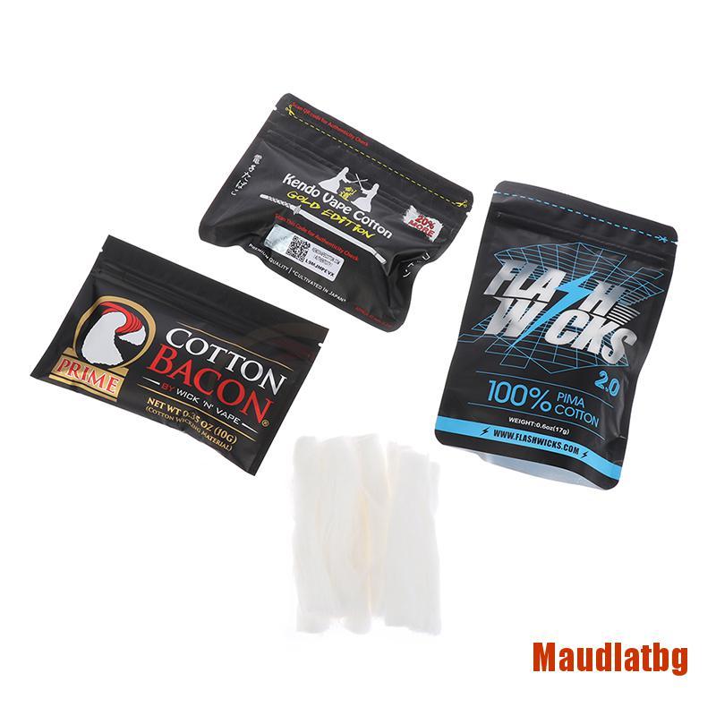 Bông Tai Chất Liệu 100% Cotton Cho Thuốc Lá Điện Tử Vape