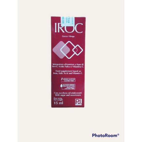 Iroc Bổ Sung Sắt Vitamin C Cho Trẻ Từ 0 Tháng Tuổi