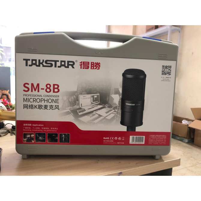 Combo bộ hát livestream karaoke cao cấp Icon Upod Pro và mic Takstar SM-8B