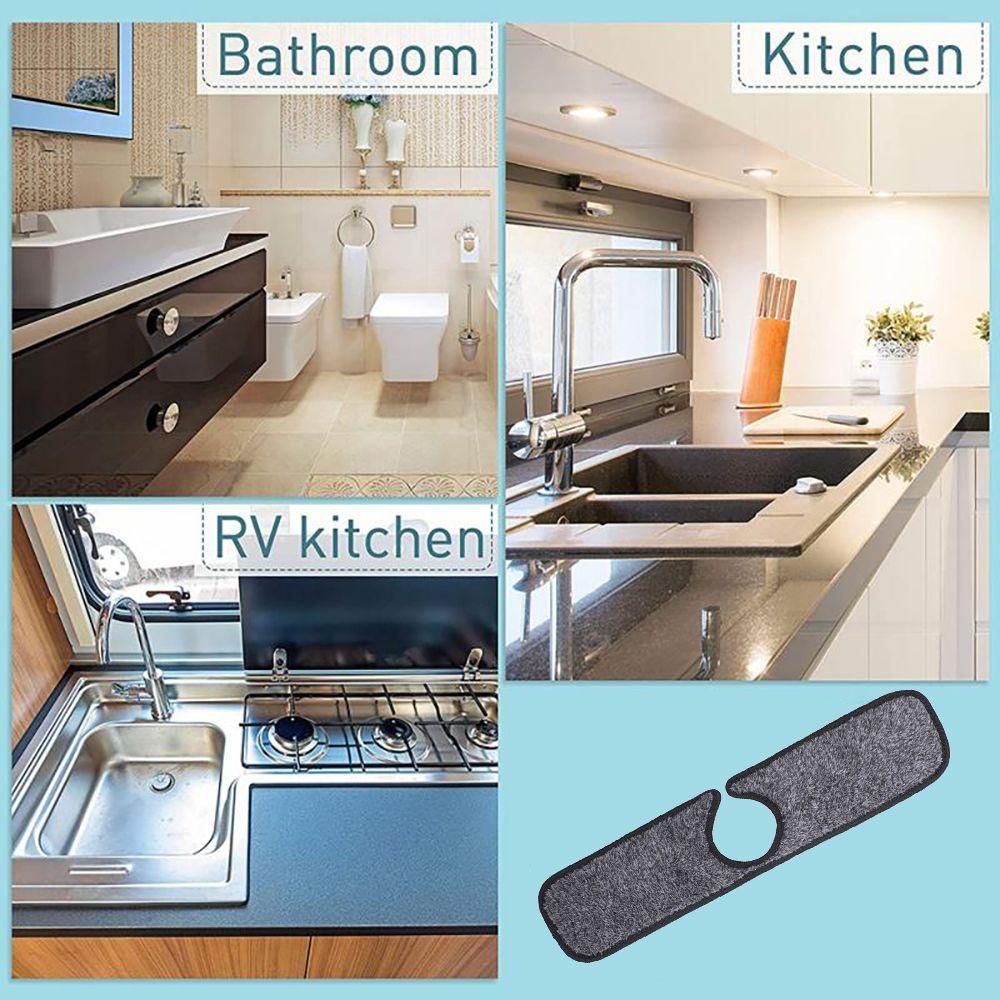 Thảm Bọc Vòi Nước Chống Văng Nước Tiện Dụng