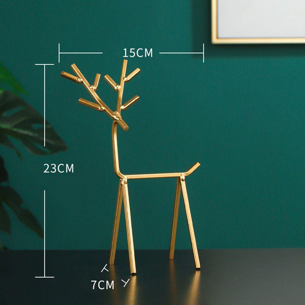 Kệ Sắt Hình Hươu Phong Cách Bắc Âu Dùng Để Đựng Đồ Trang Trí
