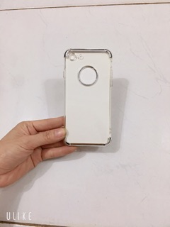 Ốp chống sốc iphone 7,7plus viền trắng