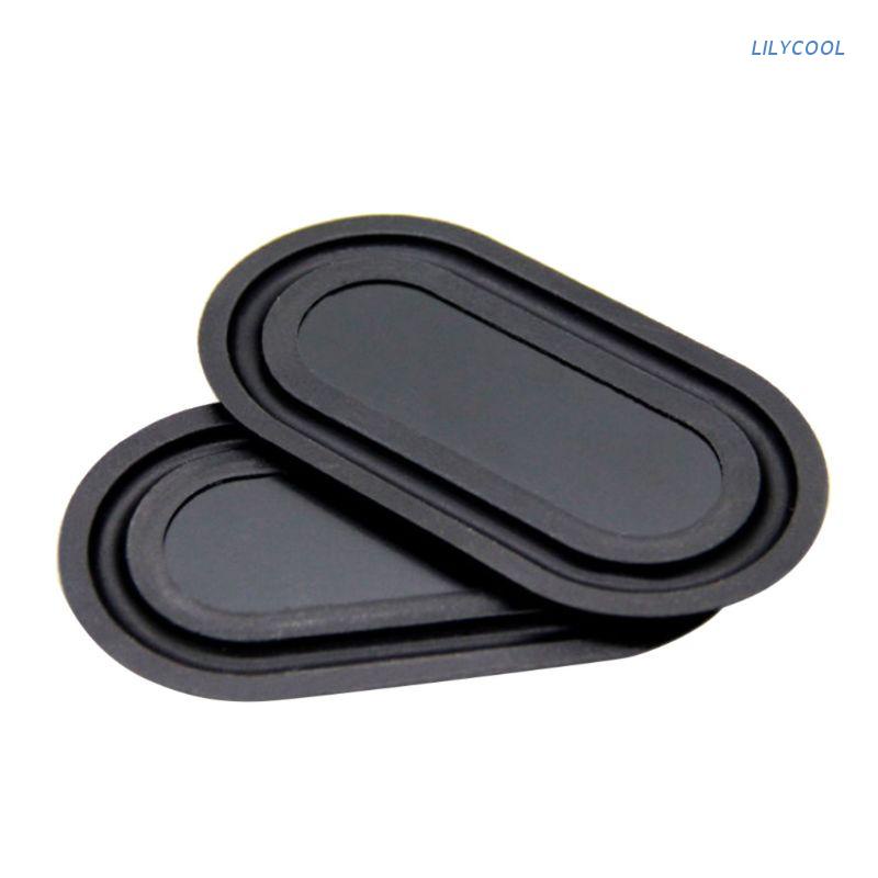 Set 2 đĩa cao su hình oval phụ kiện cho loa bass nặng 2040-6090