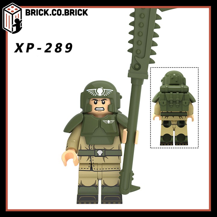 Lego Warhammer 40K Đồ Chơi Lắp Ráp Lính Imperial Guard - Cận Vệ Đế Chế KT1037