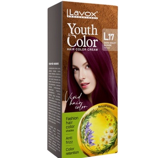 Nhuộm Tóc Màu Thời Trang Tím Đậm L17 LAVOX