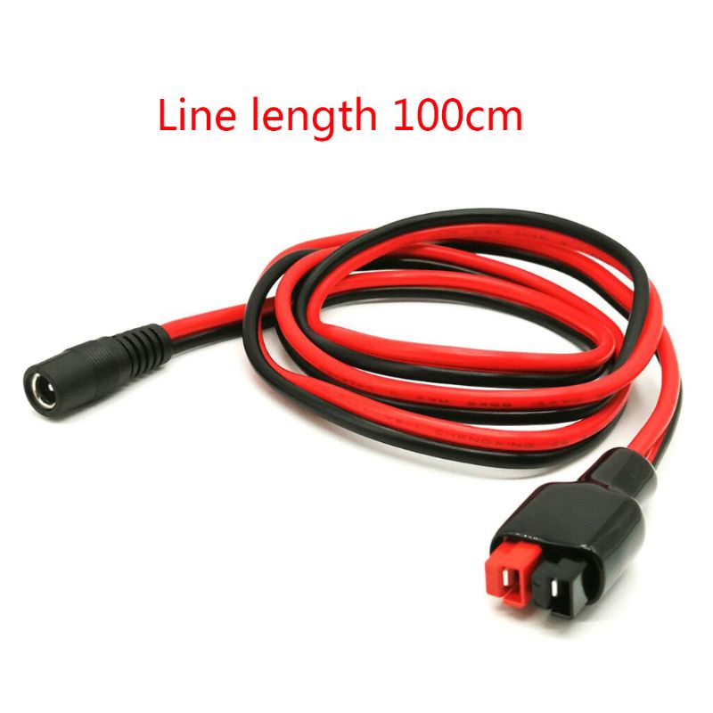 Dây Cáp Nối Dài DC 5 5mm x 2 1mm 14 AWG Cho Nguồn Anderson Dài 1M