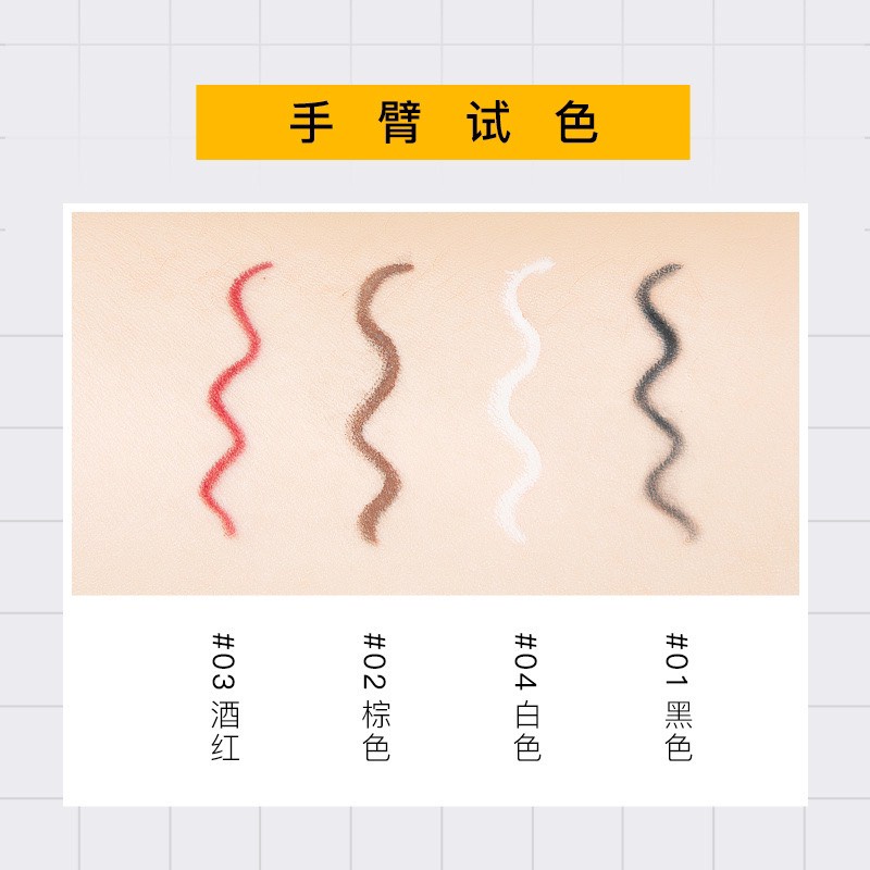 ❤Chì kẻ mắt dạng sáp HeyXi đầu xoay nhỏ kẻ măt không trôi không lem ,kẻ đường bọng mắt giúp mắt to hottrend -CKMHEYXI00