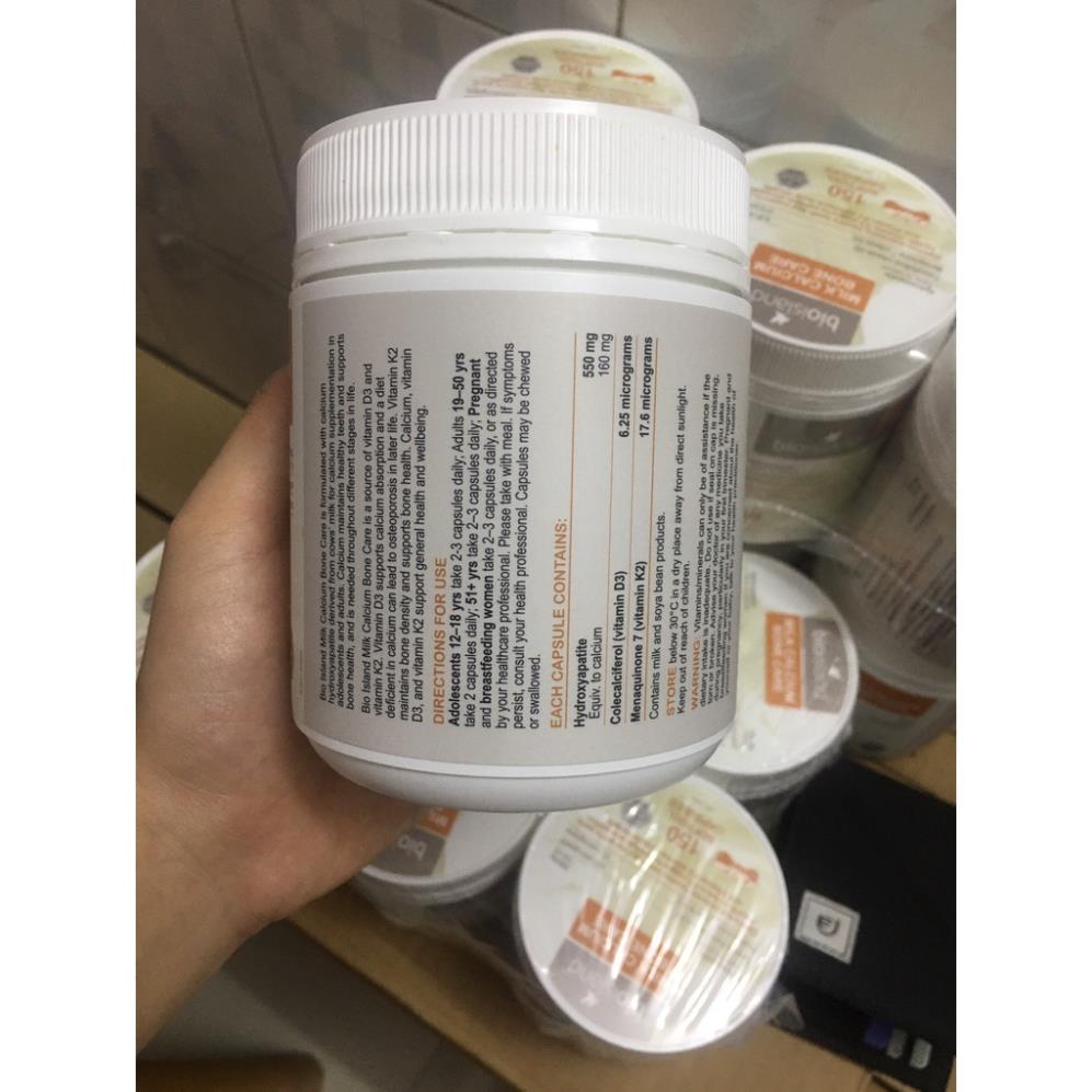 Canxi Bio Island Boncare 150 viên- CANXI HỮU CƠ