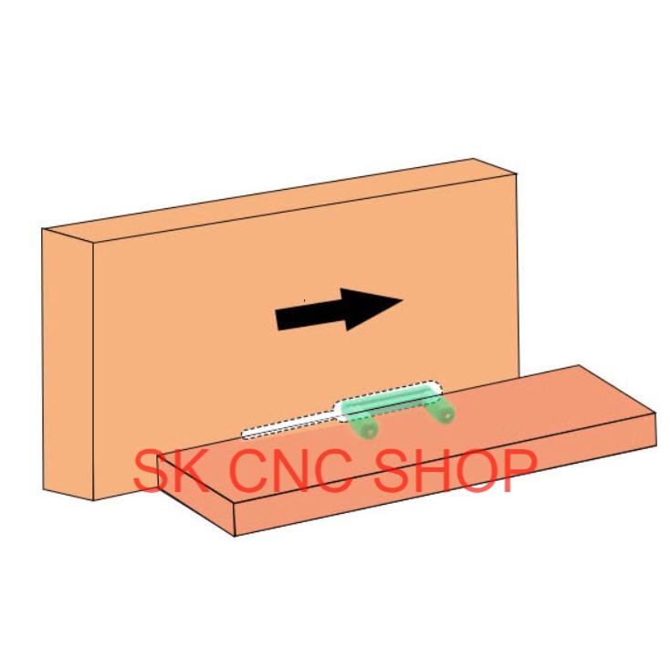 Chốt nhựa liên kết chữ U . 50 cái. Chốt nhựa U - SK CNC SHOP