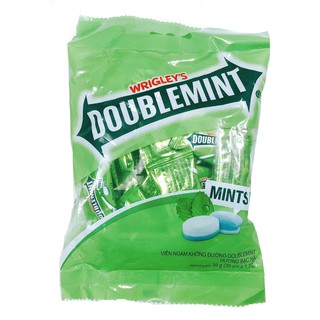 Kẹo Ngậm Không Đường Doublemint Hương Bạc Hà (Gói gồm 30 gói nhỏ)