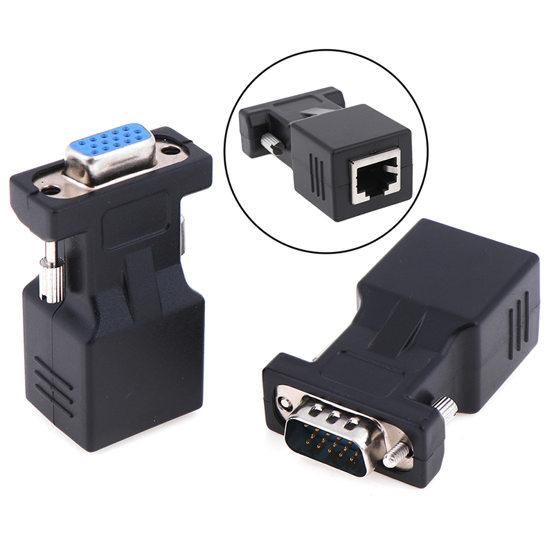 Đầu Chuyển Đổi Vga Sang Rj45 15pin