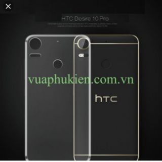 Ốp lưng dẻo silicon desire 10 pro  siêu mỏng trong suốt